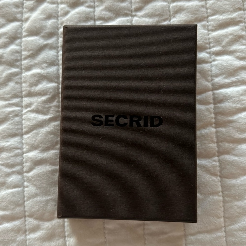 Secrid slim wallet vintage black